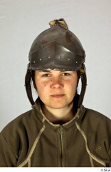 Head Woman White Helmet Costume photo references